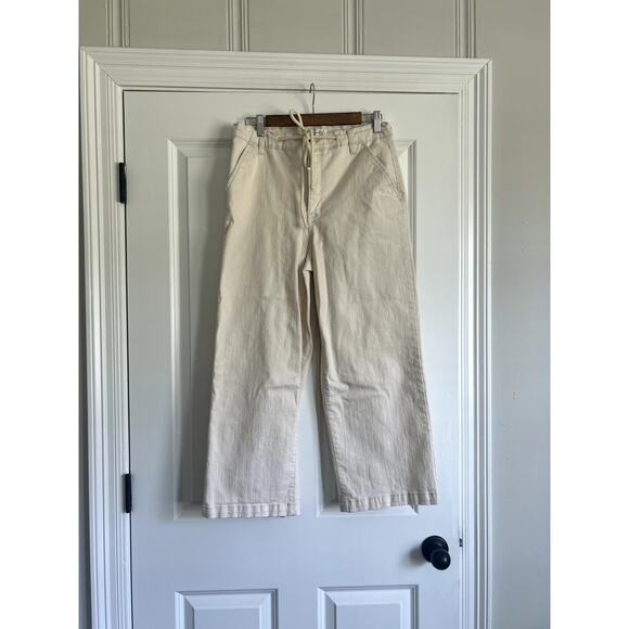 Wonderly Wide Leg Cropped Jeans, size 10 - Picture 1 of 5